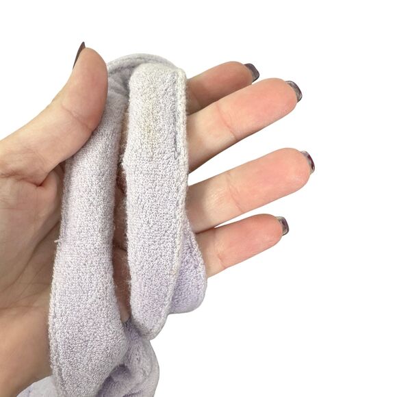 Stoney Clover Lane X Target Mini Hearts Purple Terry Cloth Travel Duffle Bag - Picture 5 of 5